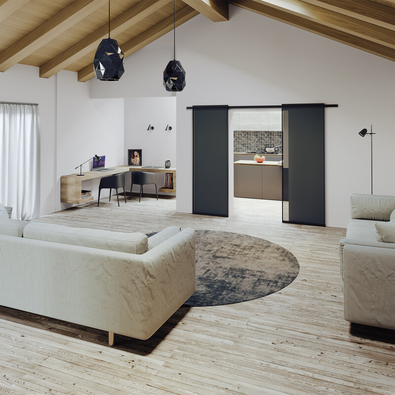 Sistema di porte scorrevoli Made in Italy