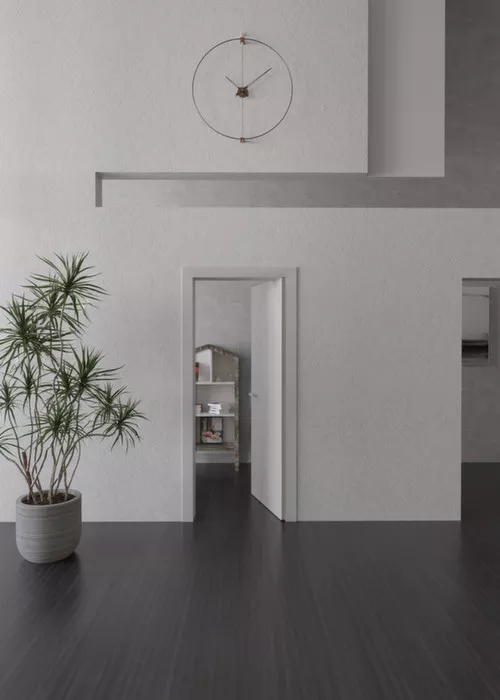 <p>Sistema Pivot a spingere, apertura fino a 90° (Porta in Legno)</p>